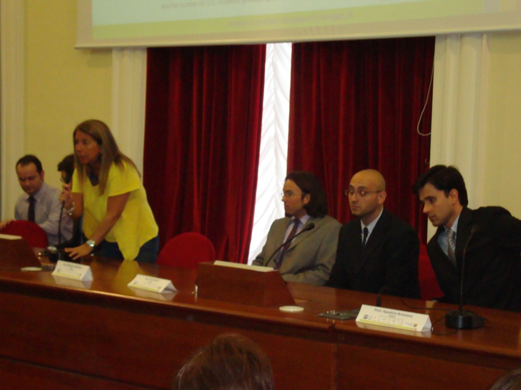 	Prof.Paola Girdinio, Engineering Dean of Genoa University at the Opening of MIPET Presentation	