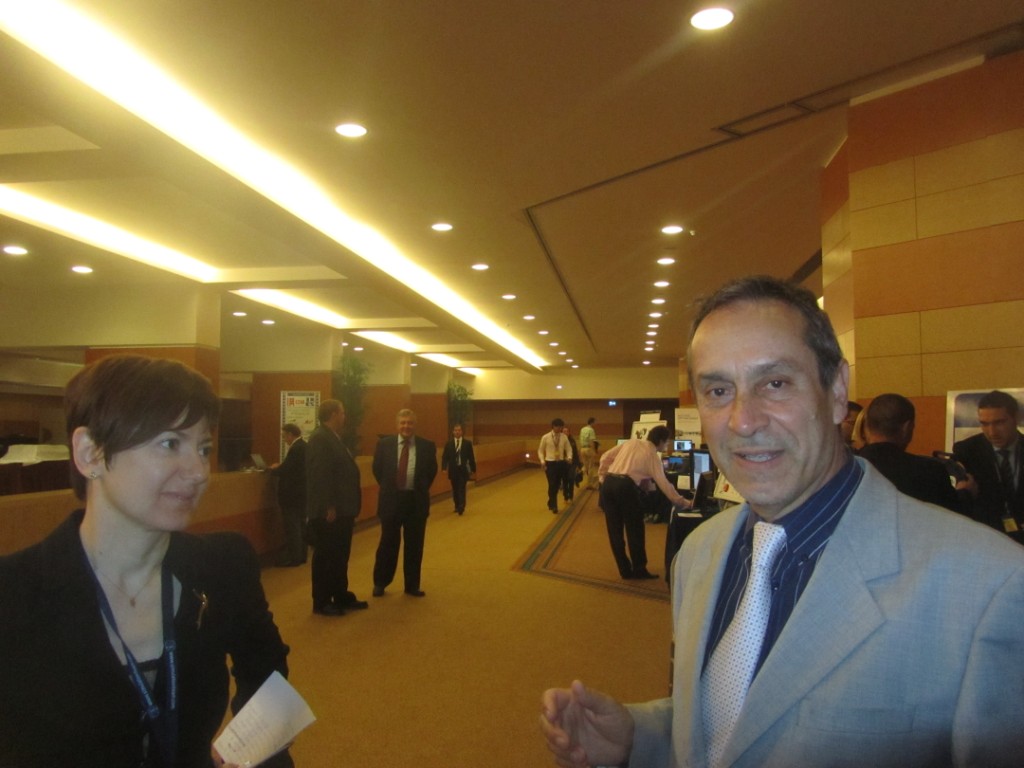 	I3M2011 - Dr.Marina Massei (MAS2011 Program Chair) and Prof.Sergio Junco (IMAACA2011 General Chair)	