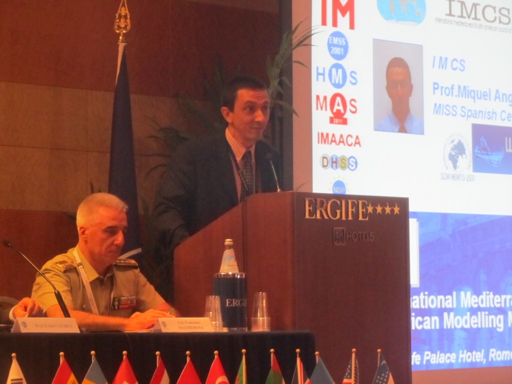 	I3M2011 / CAX Forum Opening - Prof.Miquel Angel Piera (Director MISS Spanish Center and I M CS Chair) presents the International Multidisciplinary Council of Simulation (formerly the International Mediterranean and Latin American Council of Simulation)	
