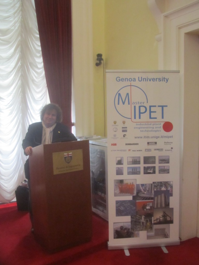 	MIPET 2012 - Opening: Prof.Agostino G. Bruzzone, Director of MIPET, during the Opening	