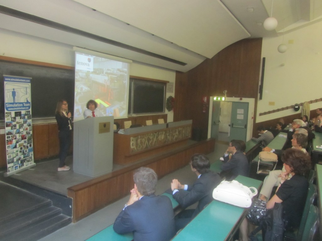 	Dott.ssa Marta Venturi, Tenova & Prof.Agostino Bruzzone Genoa University	