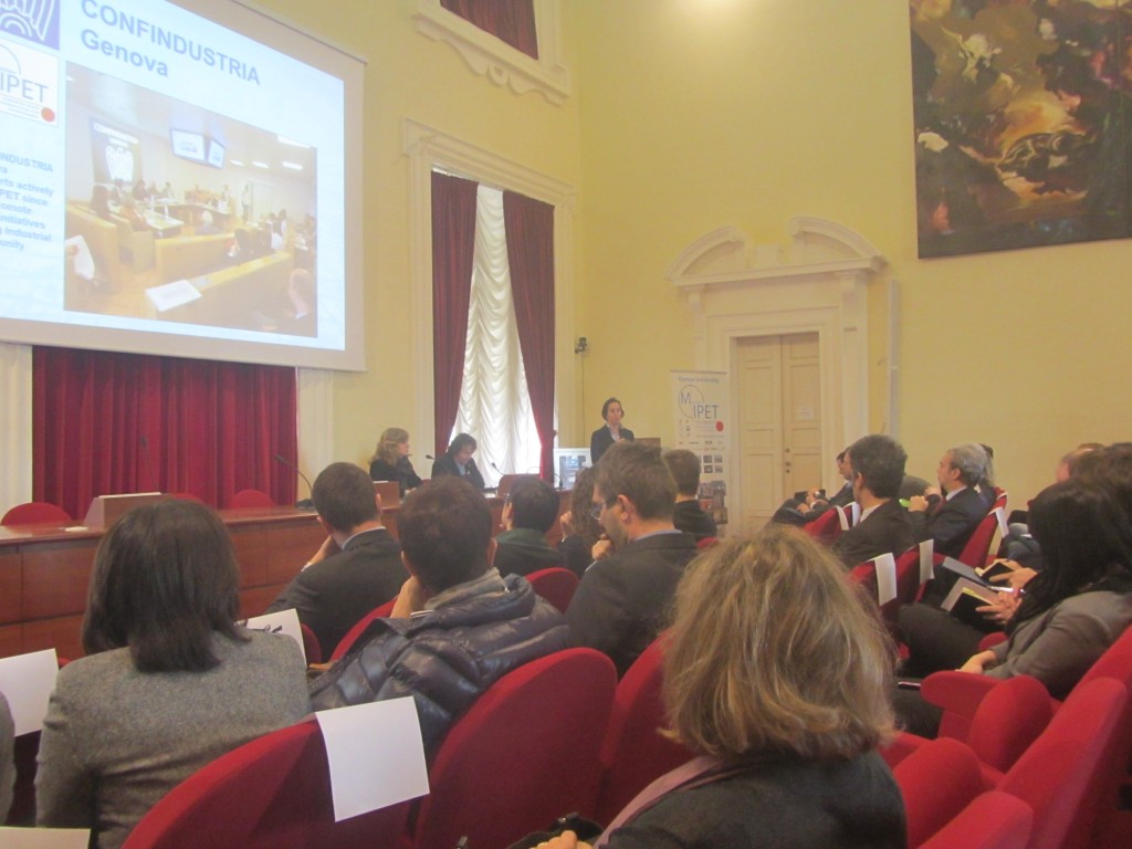 	Dott.ssa Crocco, Confindustria Representative at the Meeting Industries and Young Engineers 	