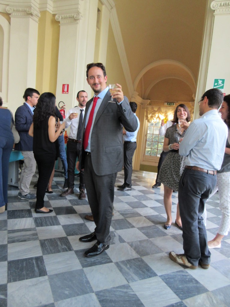 	Cocktail Party offered by Prof.Agostino Bruzzone	