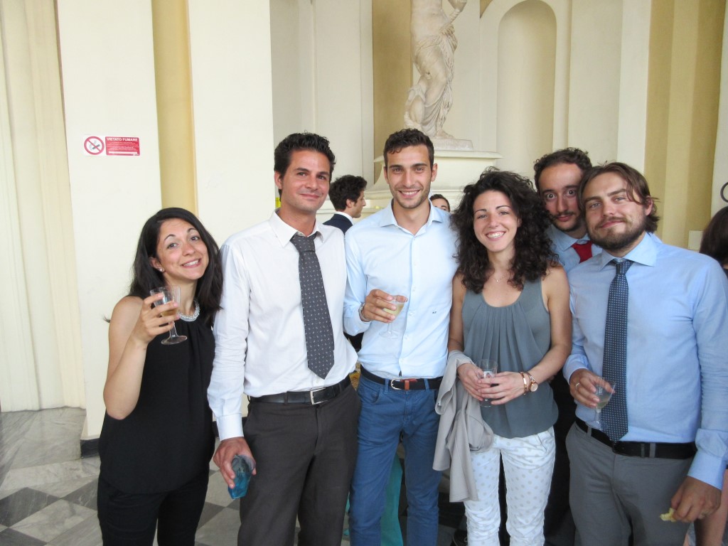 	Cocktail Party offered by Prof.Agostino Bruzzone	