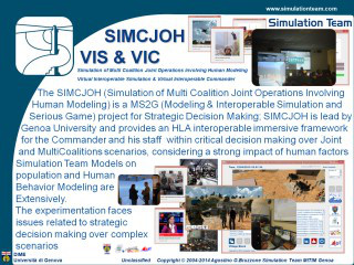 	SIMCJOH Demonstration and Experimentation	