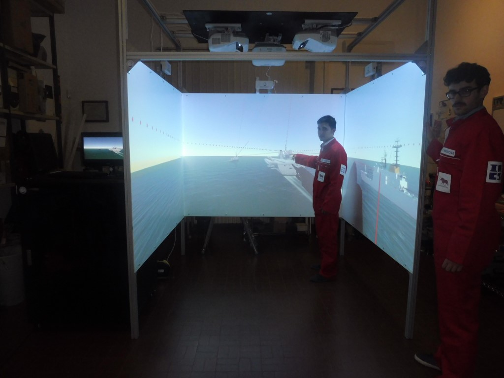 	Simulation Team Interoperable HLA Real-Time Distributed Simulation and Interactive CAVE 	