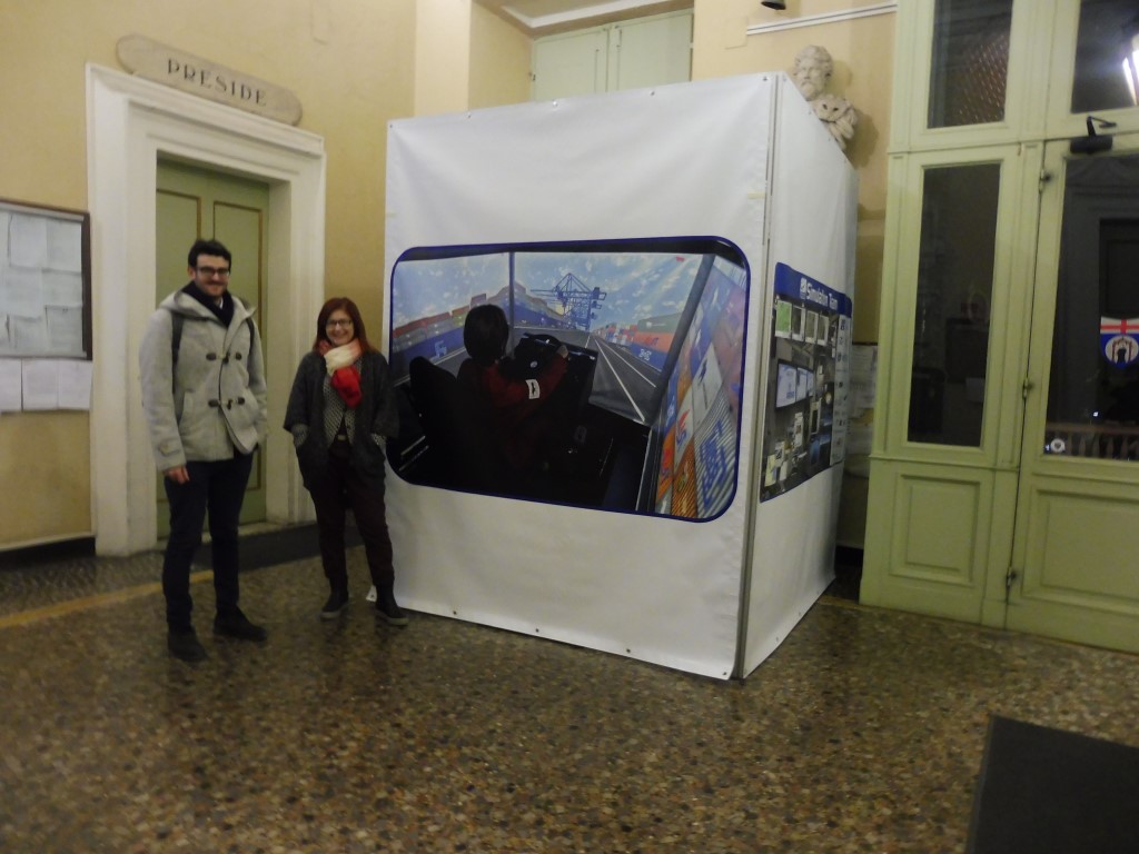 	SPIDER, the Simulation Team Interoperable Interactive CAVE, is in Villa Cambiaso, Polytechnic School of Genoa University HQs	