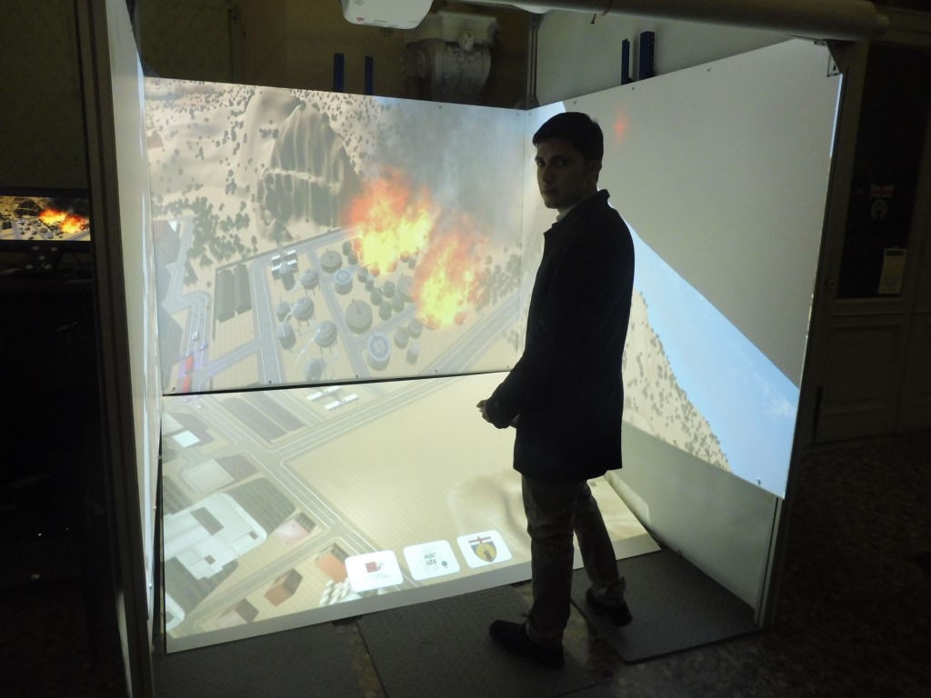 	Industrial Plant Safety and Security Simulation within the SPIDER, new Simulation Team Interoperable Interactive CAVE	