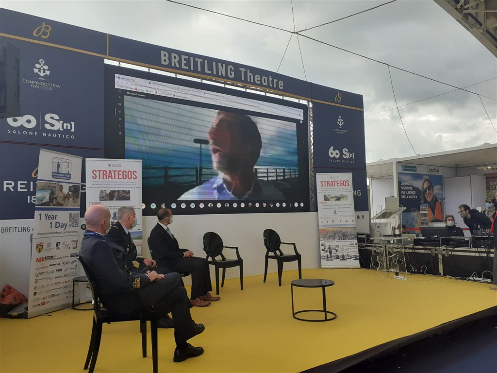 STRATEGOS Blended Icebreaker Meeting at 60 Salone Nautico, October 6, Genova